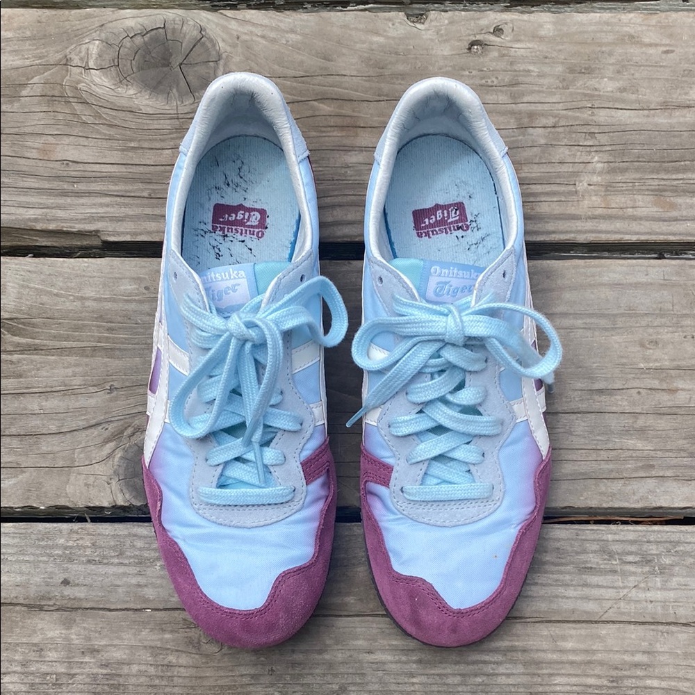 Onitsuka Tiger by Asics Women's Blue and Purple Sneakers